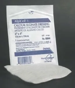 Gentell - 88044 - Algicell Calcium Alginate Dressing 4" X 4"