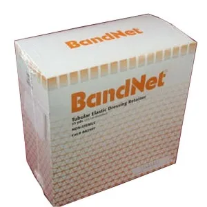 Gentell - BandNet - BA5006 - BandNet Tubular Elastic Retainer Size Size 6, 50 yds. (stretched), Working Stretch 25-1/2", For Adult Head, Chest, Abdomen, Axilla