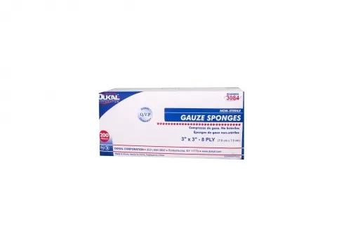 Dukal - From: 3084 To: 3124 - Gauze Sponge, Non sterile, 8 ply