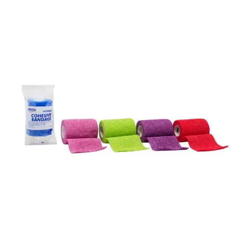 Dukal - 8035AS - Bandage, Cohesive, Non Sterile, Assorted Colors