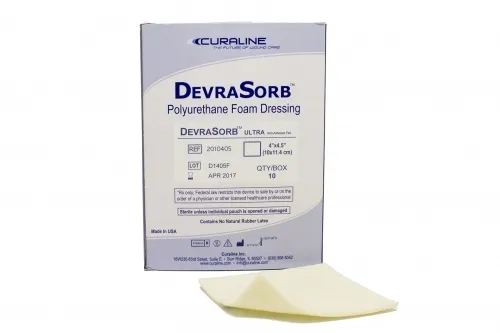 Dukal - From: 2010405 To: 2010606  Dressing, DeverSorb Ultra Foam Pad, Sterile, Non Adhesive