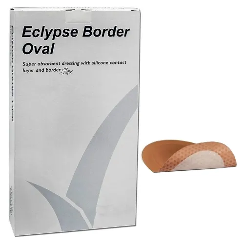 Dukal - From: CR4298 To: CR4300 - Eclypse Border Oval Super Absorbent Dressing