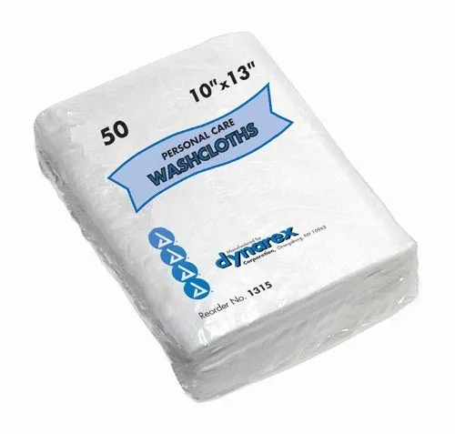 Dynarex - 3039A - Washcloths - Dry Disposable