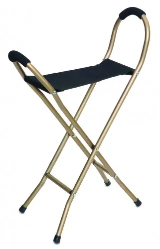 Essential Medical Supply - Endurance - From: W1450 To: W1451 -  Folding Seat Cane 4 Legged