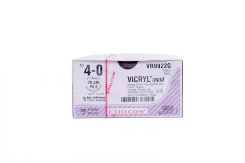 Ethicon Suture - VCP359H - ETHICON VICRYL PLUS COATED ANTIBACTERIAL SUTURE TAPER POINT SIZE 1 36" VIOLET BRAIDED 3DZ/BX