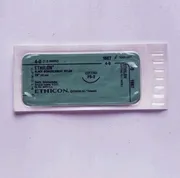 Ethicon - 2810G - Ethilon Nylon  Monofil. Bv130-5  10-0