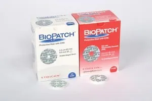 Ethicon - 4150 - ETHICON BIOPATCH ANTIMICROBIAL DRESSING DISK WITH CENTER HOLE