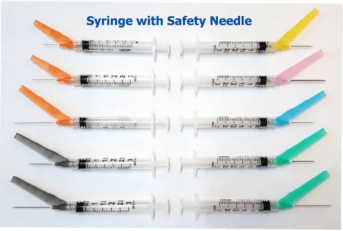 Exel - 27111 - Safety Syringe w/ Safety Needle 25G