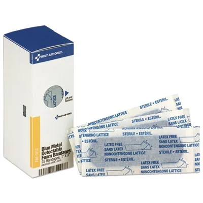 Firstaidon - From: FAOFAE3110 To: FAOFAE3110 - Metal Detectable Adhesive Bandages