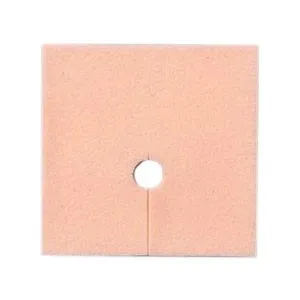 Ferris - PolyMem Shapes - 5333 -  Foam Dressing  2 3/4 X 2 3/4 Inch Without Border Film Backing Nonadhesive Fenestrated Square Sterile