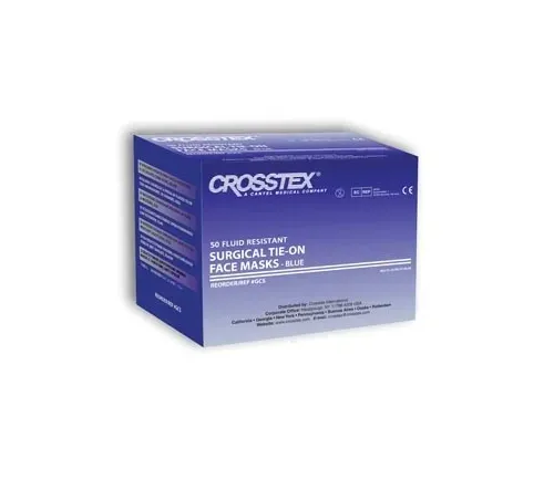 Crosstex - GCSA - Mask, Tie-On Laces, Latex Free (LF)
