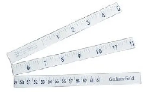 Graham-Field - From: 1335 To: 1340-2  GrafcoMeasurement Tape Grafco 36 Inch Paper Disposable English / Metric