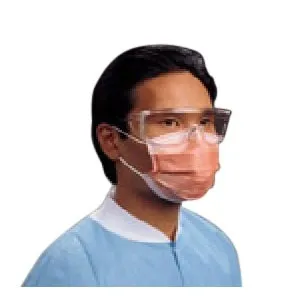Halyard Health - 47107 - Fluidshield Fog-Free Procedure Mask with Earloops, Orange, 40/pkg, 10 pkg/cs
