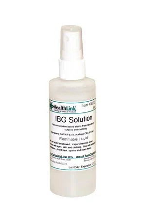 HealthLink - 400222 - Iodine Be Gone (IBG), with Pump (Continental US Only) (Item is considered HAZMAT and cannot ship via Air or to AK, GU, HI, PR, VI)