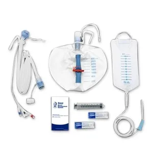Hollister From: 32004 To: 32005 - ActiFlo Catheter Kit With Drainable Odor-Barrier Collection Bag