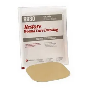 Hollister - 519935 - Restore Hydrocolloid Dressing with Foam Backing 8" L x 8" W Size, Occlusive, Sterile