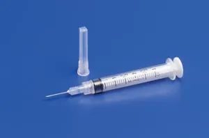 Cardinal Health - 1180323100 - Syringe, 3mL, 23G x 1", 100/bx, 8bx/cs (Continental US Only)