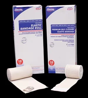 Dukal - 516LF - Elastic Bandage, 6", Latex Free (LF), Double Velcro, 10/bx, 5 bx/cs