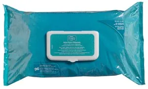 PDI - Professional Disposables - J21396 - Multi-Purpose Washcloths, Solo Softpak 96 count Disposable, 96/pk, 6 pk/cs (60 cs/plt) (US Only)