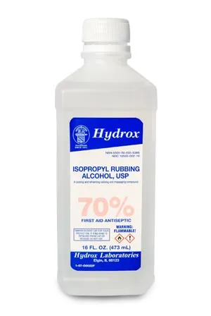 Hydrox Laboratories - From: D0022 To: D0082 - Isopropyl Rubbing Alcohol 70%, USP