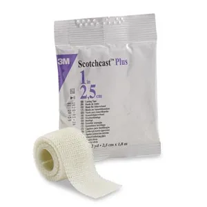 3M - 82001 - Plus Casting Tape, Standard, 1" x 2 yds, White, 10/cs (Continental US+HI Only)