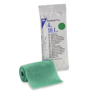 3M - 82004G - Plus Casting Tape, 4" x 4 yds, Green, 10/cs (Continental US+HI Only)