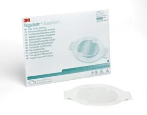 3M - 90803 - Dressing, Large Oval, Pad Size 3.4" x 4&frac14;", Overall Size 5.6" x 6&frac14;", 5/bx, 6 bx/cs (Continental US+HI Only)