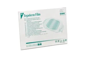 3M - 9506W - Frame Style Transparent Dressing with Label, 4" x 4&frac34;", 10/bx, 10 bx/cs (Continental US+HI Only)