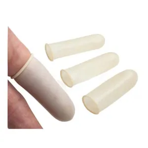 Dukal - 4423S - Latex Finger Cots, Non-Powdered, Small, 144/bx