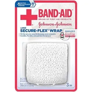 Johnson & Johnsonnsumer - 111615100 - J & J Band-Aid First Aid Securflex Wrap 3" x 2.5 yds.
