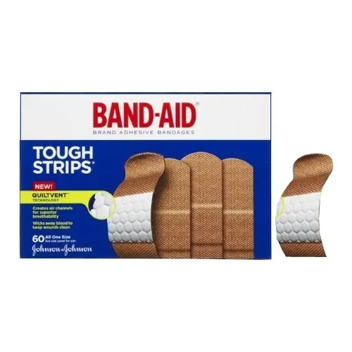 J&J - Band-Aid - From: 115567 To: 117297 - Johnson & Johnson Adhesive Bandages, One Size, 60ct, 3/bx, 4 bx/cs