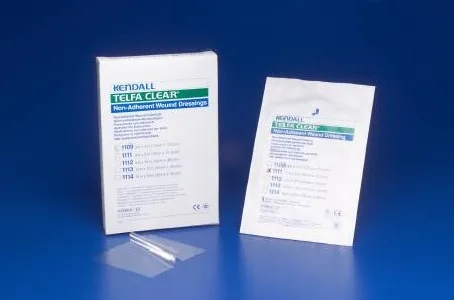 Kendall-Covidien From: 1113 To: 1114 - Telfa Precut Clear Wound Contact Layer Dressing Square