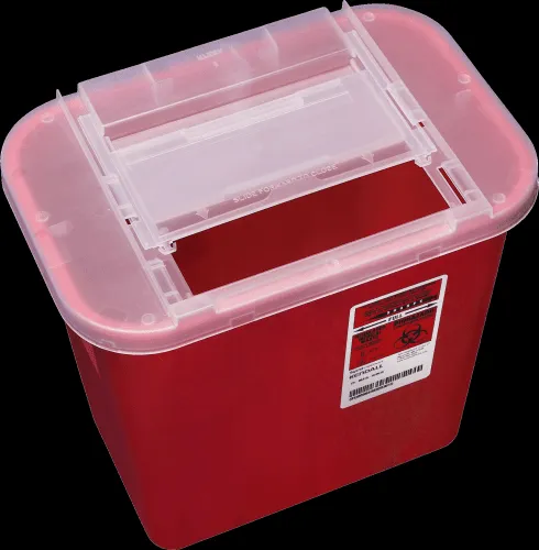 Cardinal Health - SharpSafety - 31142222 - Medtronic / Covidien Container, 12 Gal , Biomax, Gasketed Hinged Lid