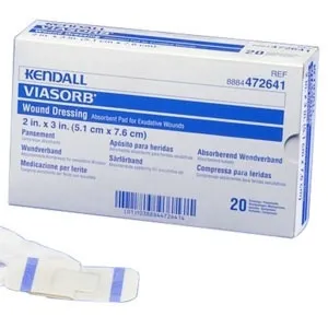 Kendall-Medtronic / Covidien - 472500 - Viasorb Absorbent Transparent Composite Dressing