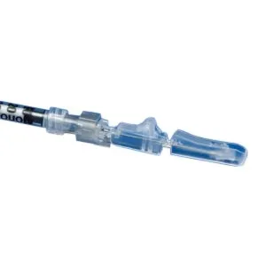Cardinal Health - Monoject Magellan - 8881833210 - Cardinal  Safety Hypodermic Syringe with Needle  3 mL 1 Inch 22 Gauge Sliding Safety Needle Regular Wall