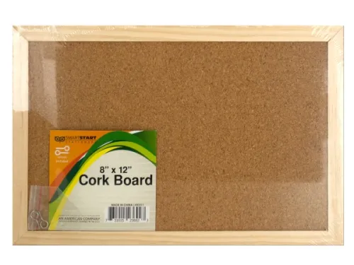Kole Imports - HX311 - Wood Framed Cork Board