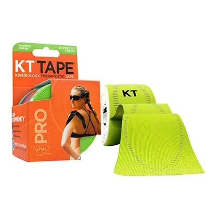 Kt Health - KT Tape Pro - 900247-9 - KT Synthetic Pro Tape, 2" x 10", Winner Green.