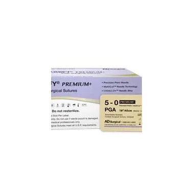 AD Surgical - From: L-G230T26 To: L-G230T26-U - UNIFY Surgical Sutures PGA 1/2 Circle, Taper Pt 2/0