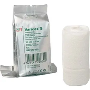 Lohmann & Rauscher - Varicex - 20602 -   F Zinc Paste Unna's Boot Bandage with Selvedges 4" W x 11 yds. L unstretched, White, 100 % Cotton, Lengthwise Elastic