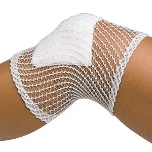 Lohmann & Rauscher - tg - 24253 -  TG Fix Tubular Net Bandage 25 m Size Size D, Washable, Contains Latex, for Large Head, Small Trunk, Folded in a Cardboard Dispenser