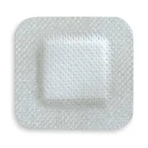 McKesson - 16-89244 - Adhesive Dressing 4 X 4 Inch Nonwoven Gauze Square White NonSterile