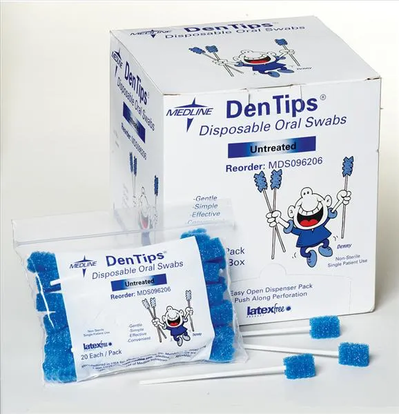 Medline - From: MDS096202 To: MDS096504 - Dentips Oral Swabsticks