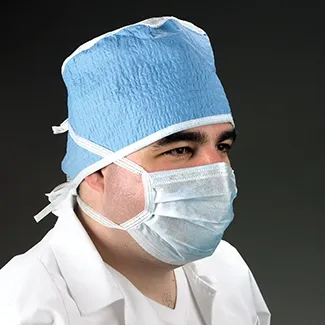 Medegen Medical From: 99905 To: 99911 - Procedure Mask With Ear Loops Bouffant Cap