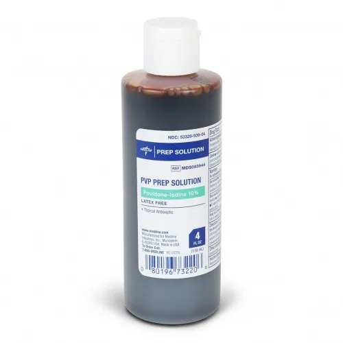 Medline - 093944 - Povidone Iodine Prep Solution 10% USP, Bottle