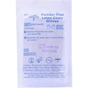 Medline - From: MDS194034 To: MDS194136Z - Sterile Powder Free Latex Exam Gloves