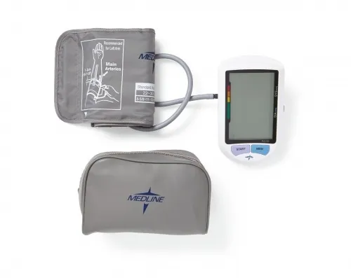 Medline From: MDS3001 To: MDS3003 - Medline Elite Automatic Digital Blood Pressure Monitor Pro Semi-Automatic Plus Wrist