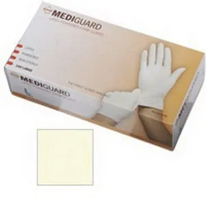 MediGuard - Medline - MG1204 - Non-Sterile Powdered Latex Exam Glove Small