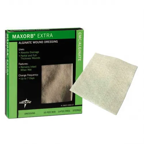 Medline - MSC7022EPZ - Maxorb Extra Calcium Alginate Dressing