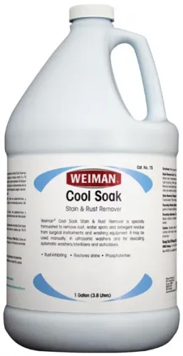 Micro-Scientific - T-5 - Cool Soak Stain & Rust Remover, Gallon, 4/cs (36 cs/plt) (US Only) (Item is considered HAZMAT and cannot ship via Air or to AK, GU, HI, PR, VI)