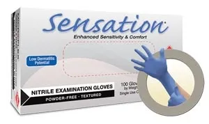 Microflex - From: N730 To: N734 - Exam Gloves, PF Nitrile, Textured Fingers, (For Sale in US Only)